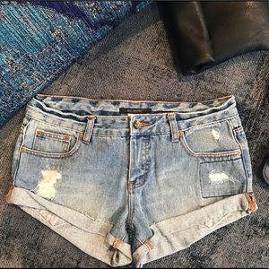 Billabong Rolled Denim Shorts